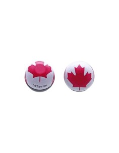 Canada Flag Valve Caps Schrader Valve.